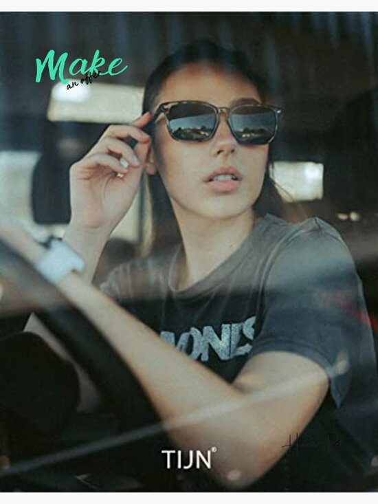 Classic Square Polarized Sunglasses UV Protection Lightweight main image 4